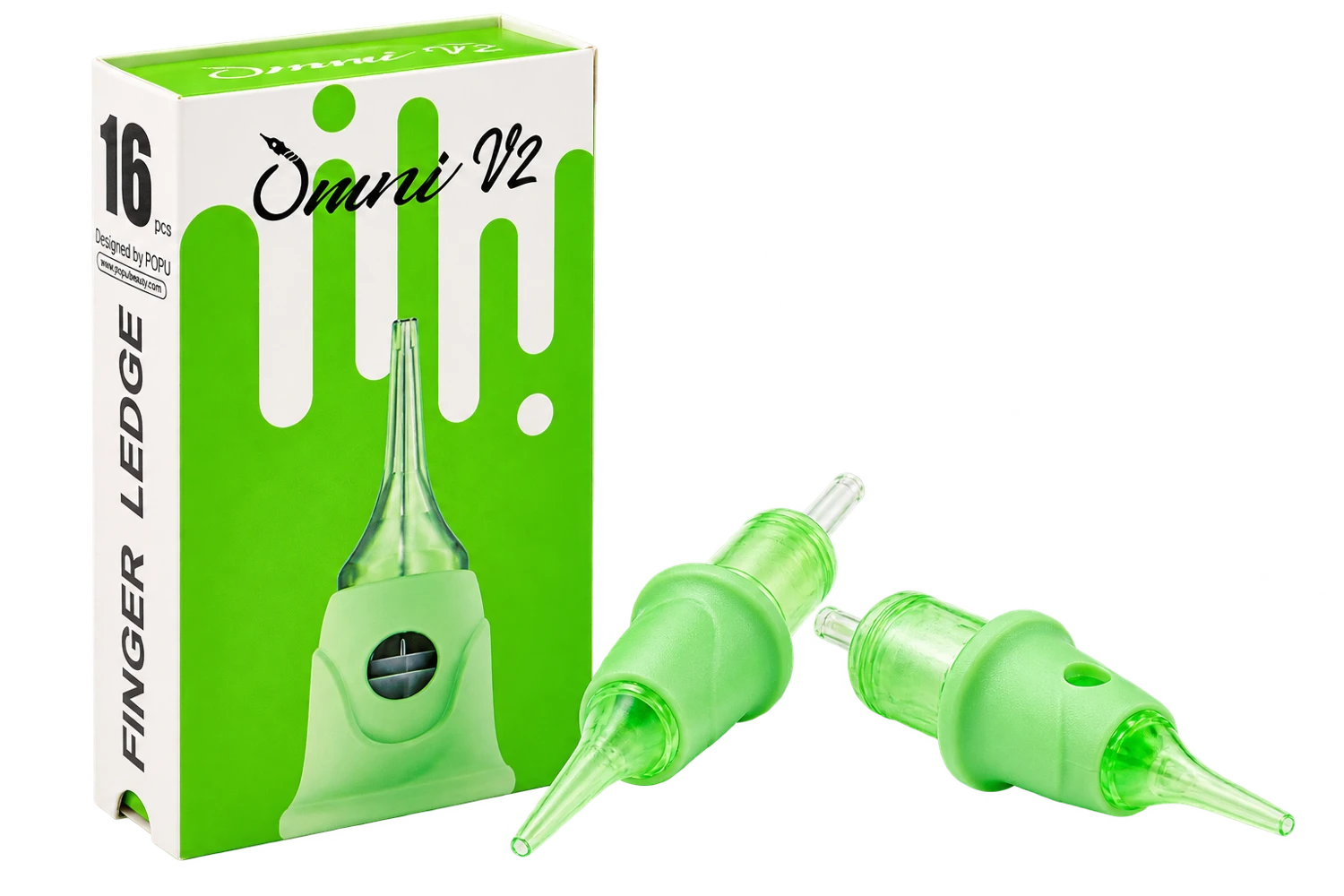 Zielone kartridże POPU Omni V2